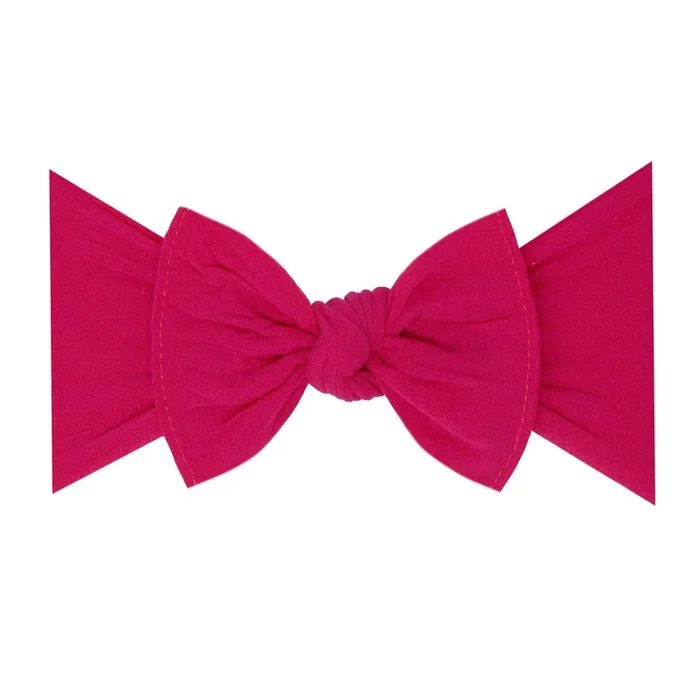Baby Bling Knot Headband | Fuchsia