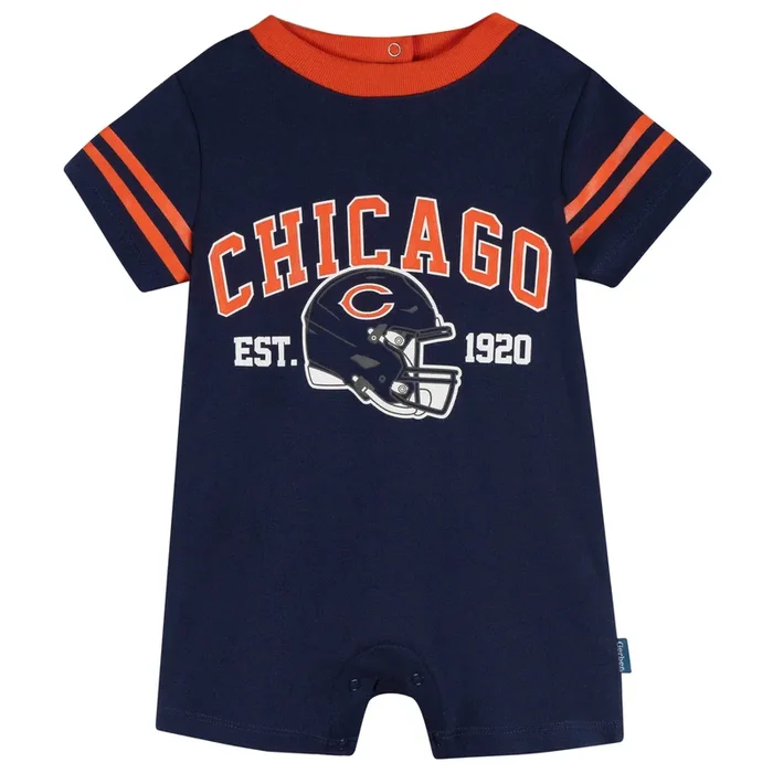 Baby Boys Chicago Bears Romper