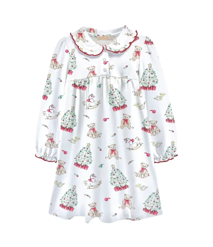 Baby Club Chic Holiday Time Dress Gown