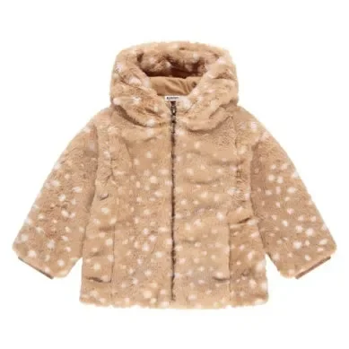 BABY GIRLS FAKE FUR JACKET