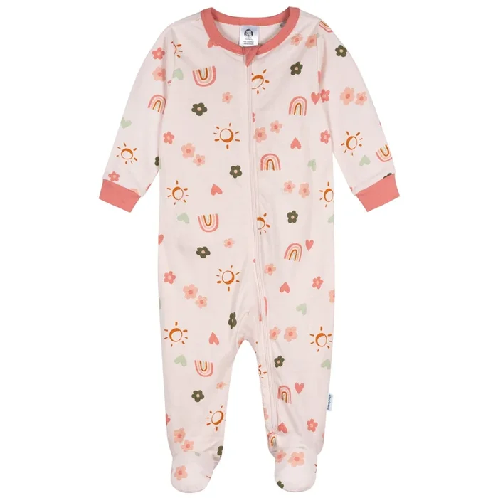 Baby Girls Sunshine & Rainbows Sleep ‘N Play