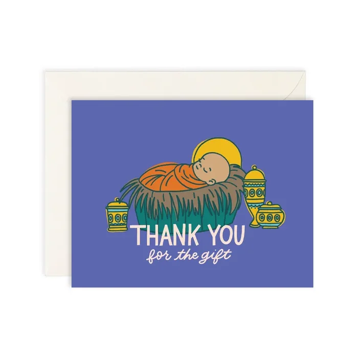 Baby Jesus Thank You Cards (set Of 8)