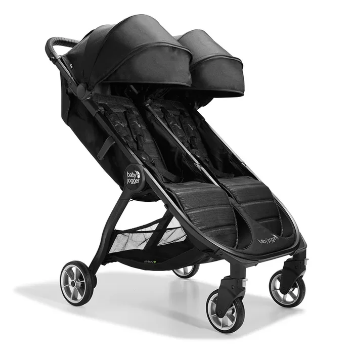 Baby Jogger City Tour 2 Double Stroller – Pitch Black