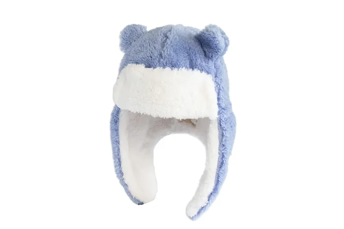 Baby/kids Sherpa Trapper Hat – Lavender