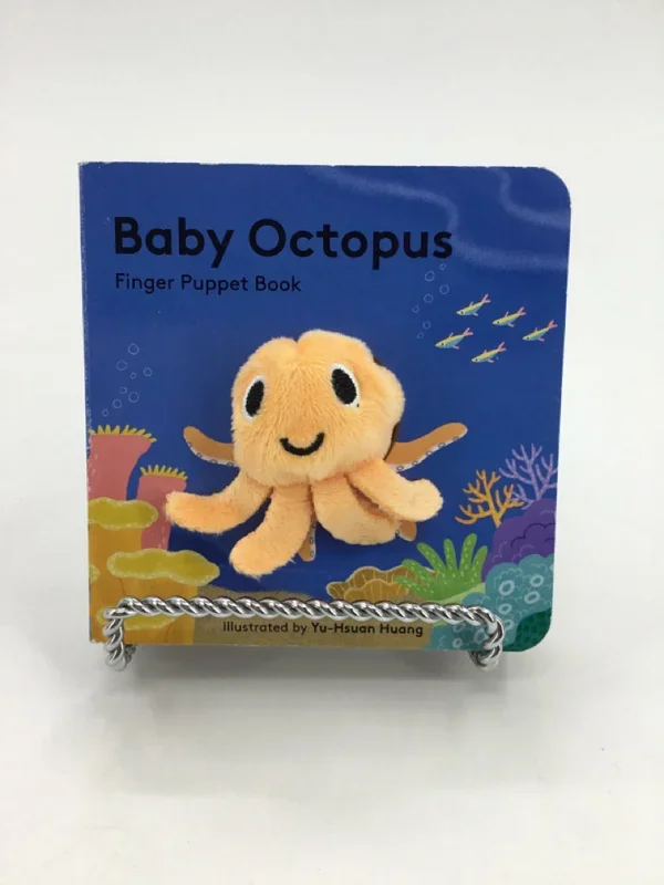 Baby Octopus Finger Puppet Board Book