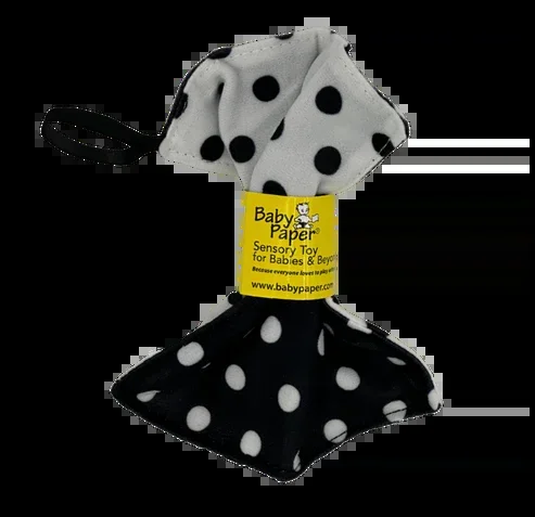 Baby Paper | White Black Dot