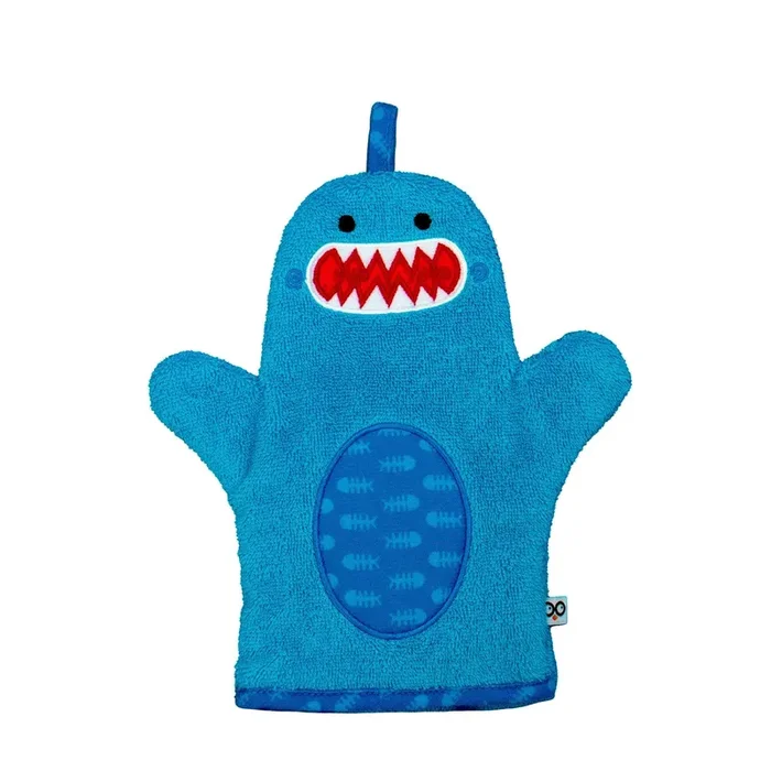 Baby Plush Terry Bath Mitt – Sherman The Shark