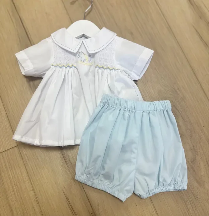 Baby Sen Rocking Horse Diaper Set