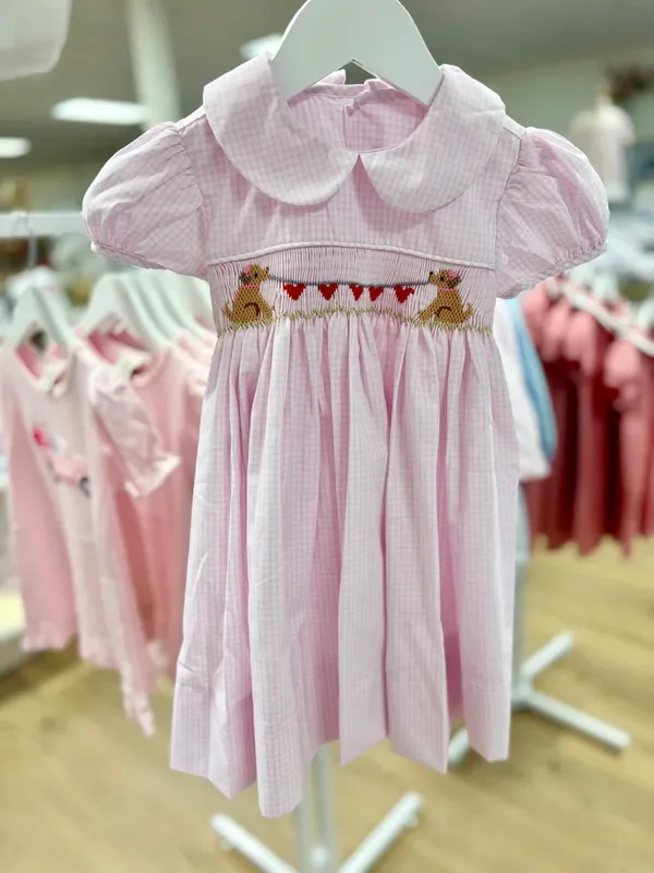 Baby Sen Valentine Puppy Dress