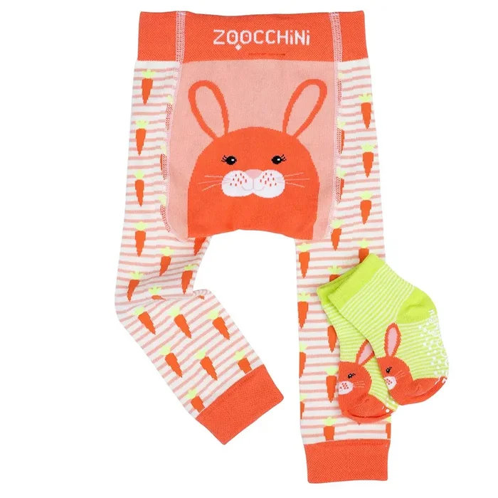 Baby/toddler Crawler Leggings & Socks Set – Bella The Bunny