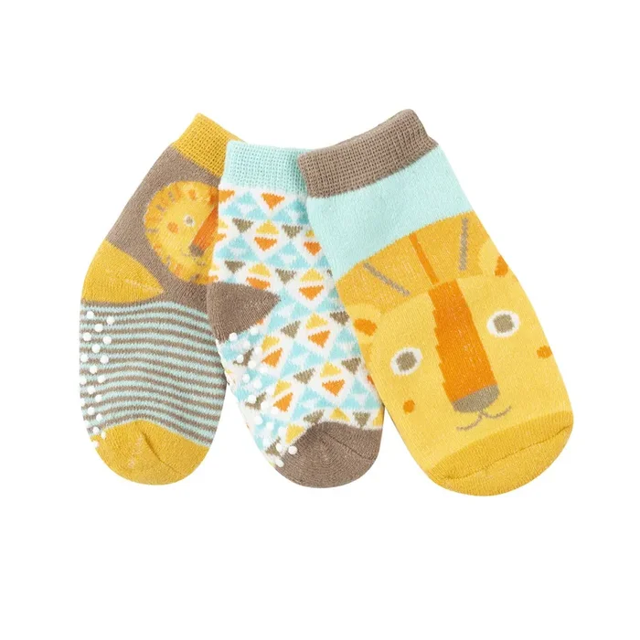 Baby/toddler Terry Socks Set (3-pk) – Leo The Lion
