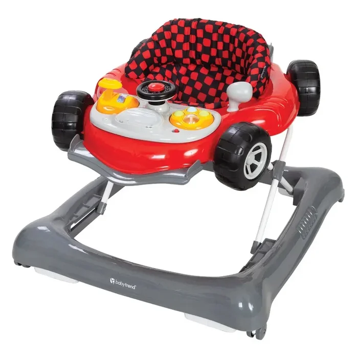 Baby Trend Trend 5.0 Activity Walker | Walker with Removable Toy Bar (Lights and Music)