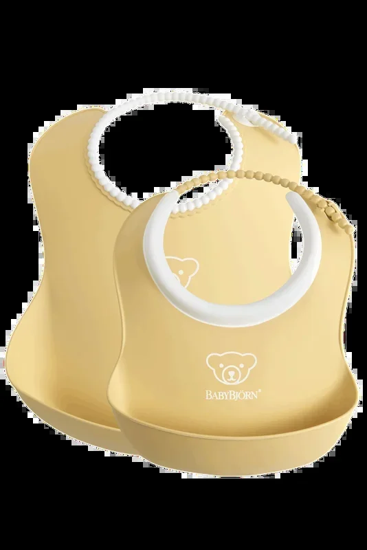 BabyBjorn Feeding Bib Set, 2-pack