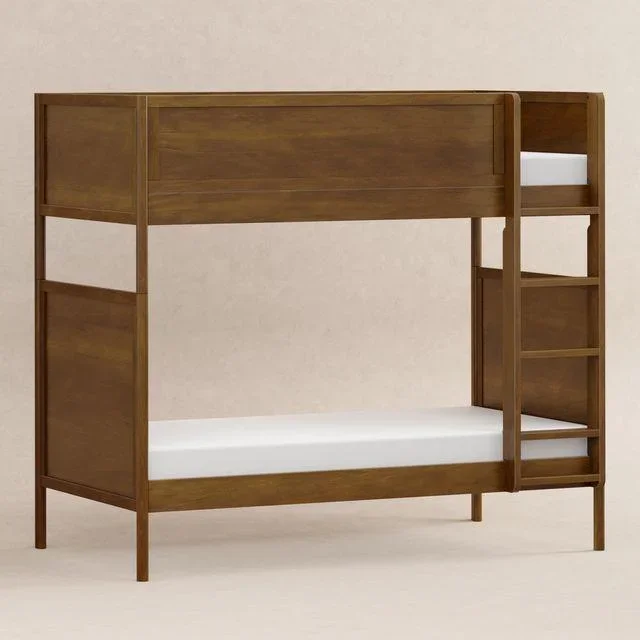 Babyletto Kids – Bondi Twin Convertible Bunk Bed – Natural Walnut