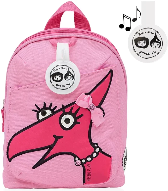 Babymel Mini Kid Backpack + Safety Harness – Daisy Dino Face