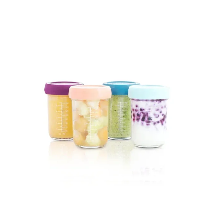 babymoov Glass Babybols 220ml – 4 Pack