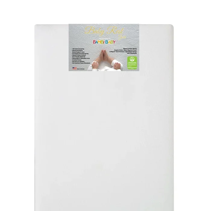 BabyRest Gold Innerspring Crib Mattress – 162 Coils