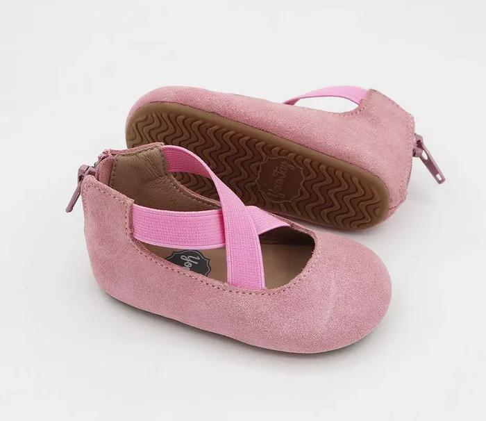 Ballet Flats – Shimmer Pink