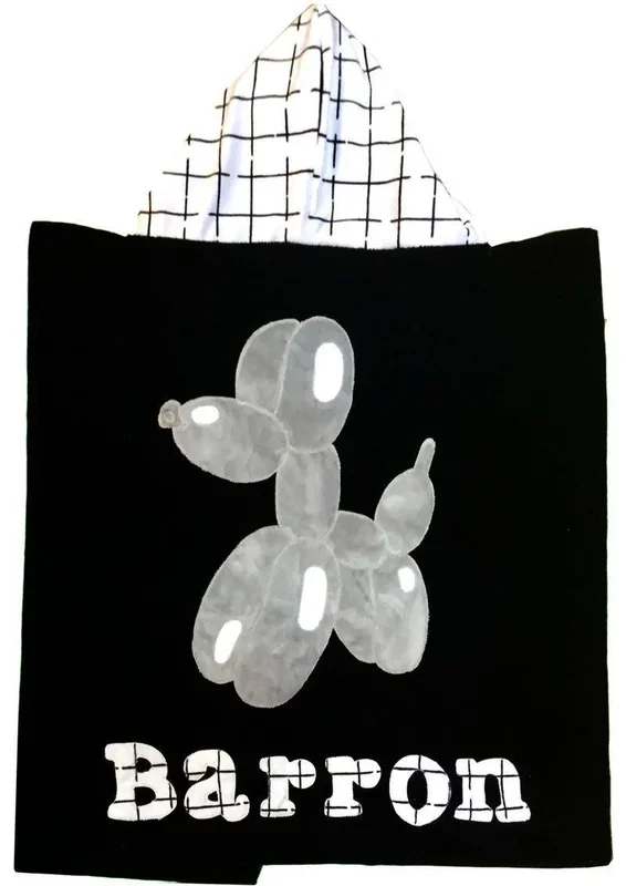 Balloon Dog Hooded Towel