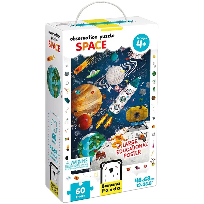 Banana Panda Observation Puzzle Space