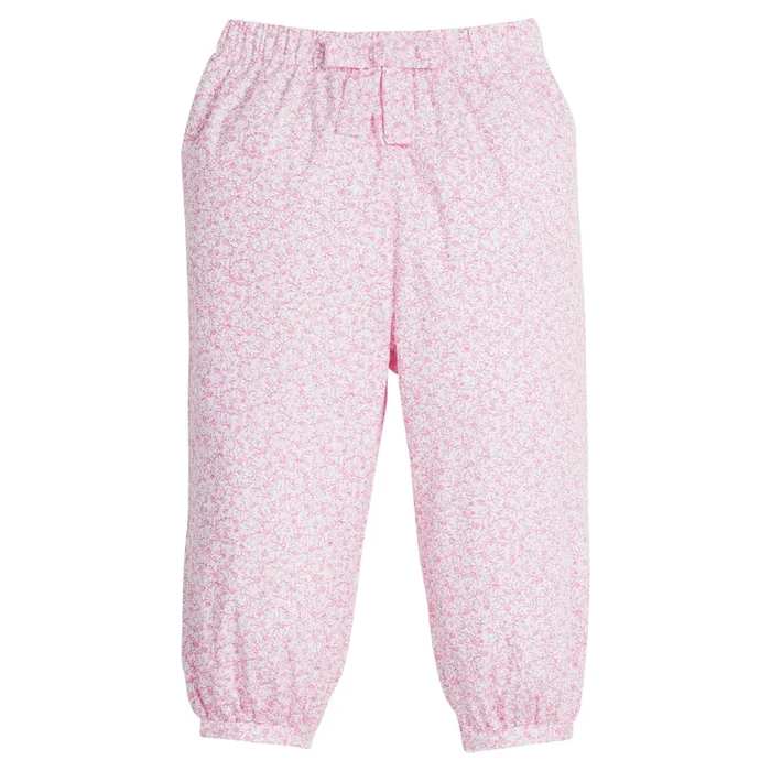 Banded Bow Pant – Pink Vinings