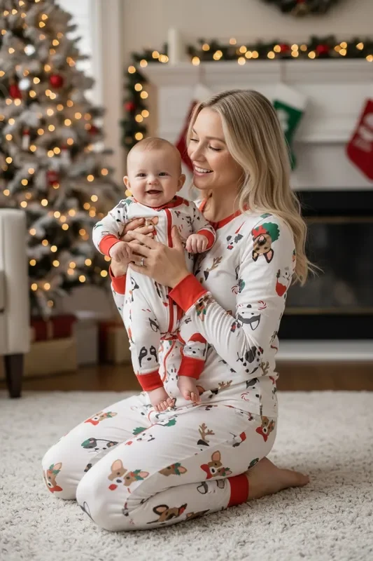 Bark The Halls (women’s Long Sleeve Pj)