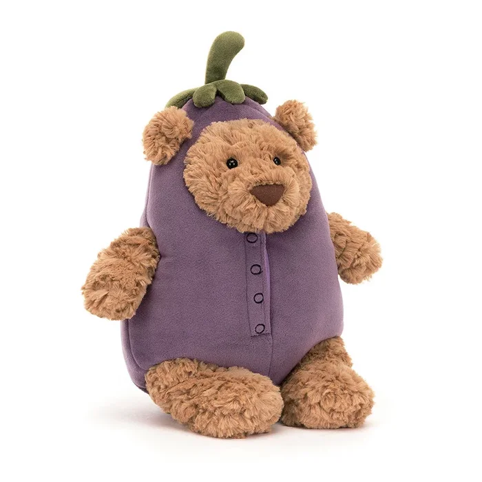 Bartholomew Bear Aubergine Eggplant