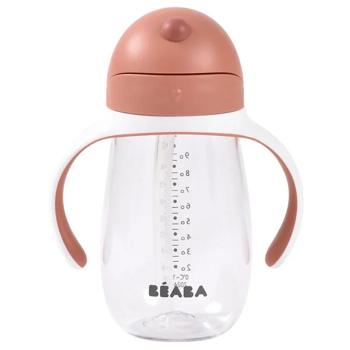 Beaba Straw Sippy Cup – Terracotta