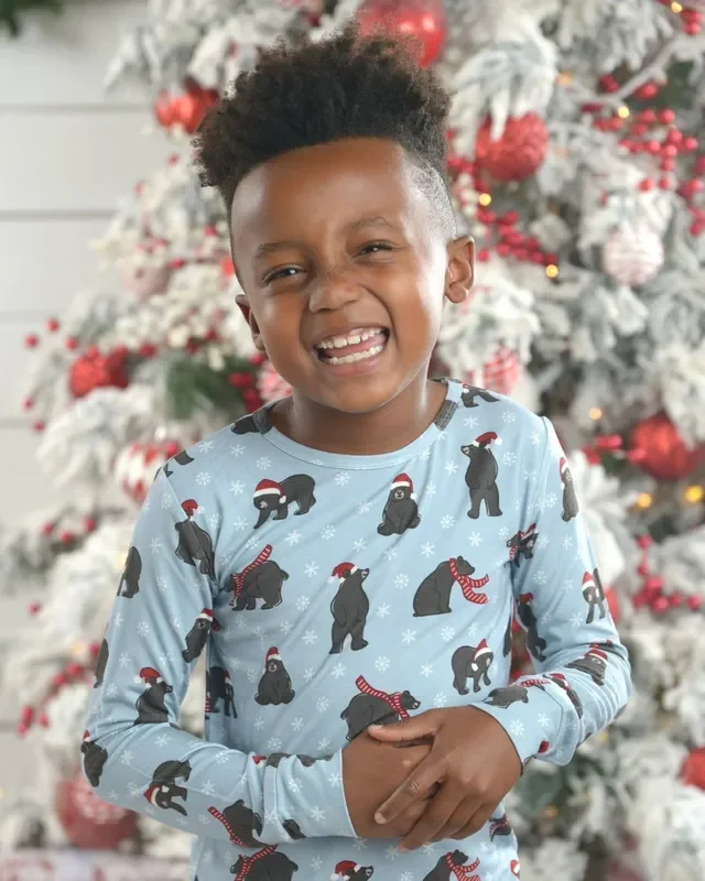Bear-y Christmas Bamboo Pajama Set