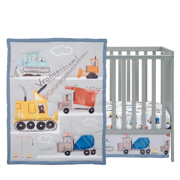 Bedtime Originals Construction Zone 3-Piece Bedding Set