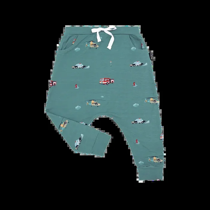 BELAN J Harem Pants 6-12m – Emergency Vehicles