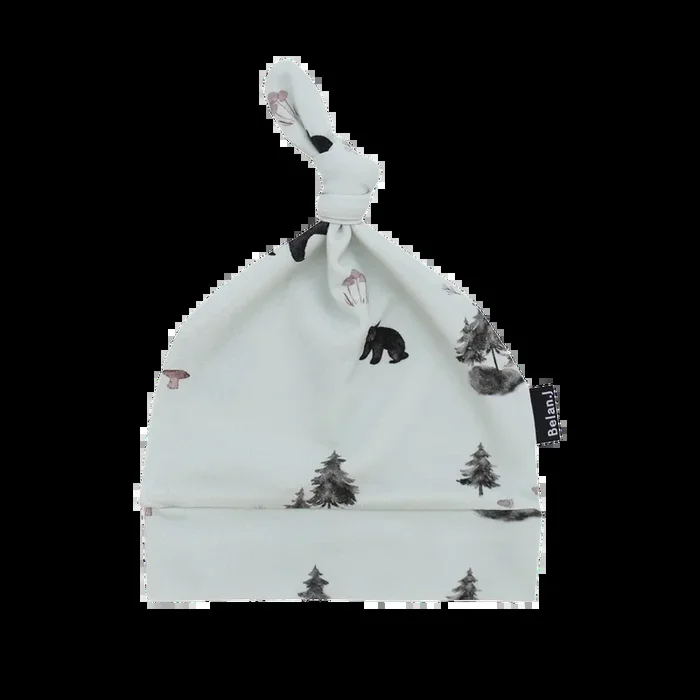 BELAN J Knotted Hat – Black Bears