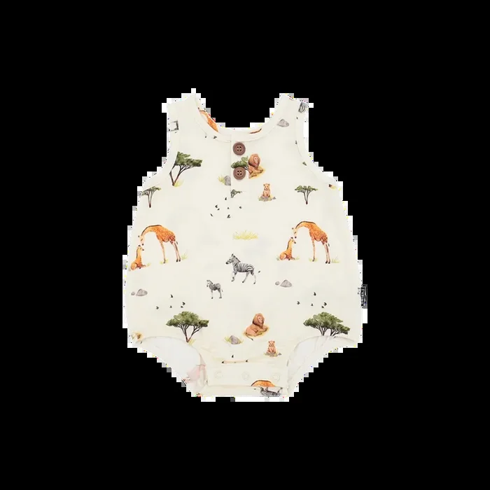 BELAN J Sleeveless Bubble – Safari