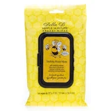 Bella B Mom Nipple Nurture Breast Wipes – 24 Wipe Count