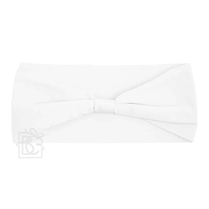 Beyond Creations Wide Pantyhose Add-A-Bow Headband 3+ Months