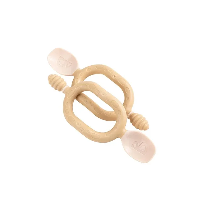 Bibado Dippit Multi-Stage Weaning Spoon + Dipper – Fawn