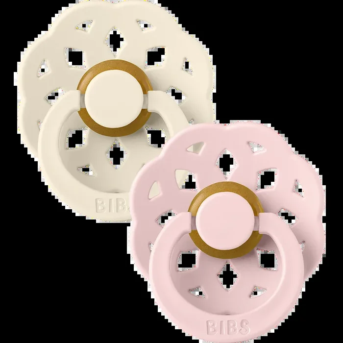 BIBS Boheme 2-Pack | Ivory/Blossom