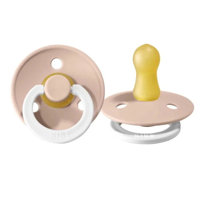BIBS Pacifier 2-Pack (6-18m) – Blush Glow
