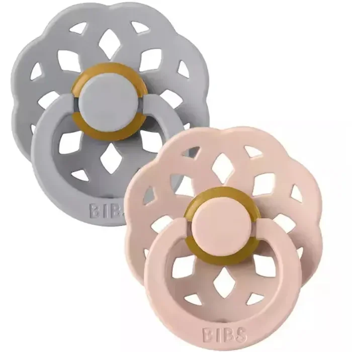 BIBS USA- BIBS Boheme Cloud/Blush – 2 PACK