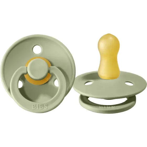 BIBS USA- Natural Rubber Pacifier 2 Pack – Sage
