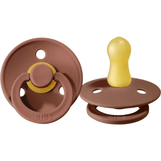 BIBS USA- Natural Rubber Pacifier 2 Pack – Woodchuck