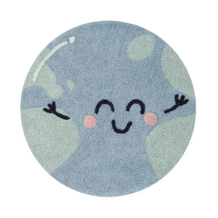Big Big World – Washable Round Rug