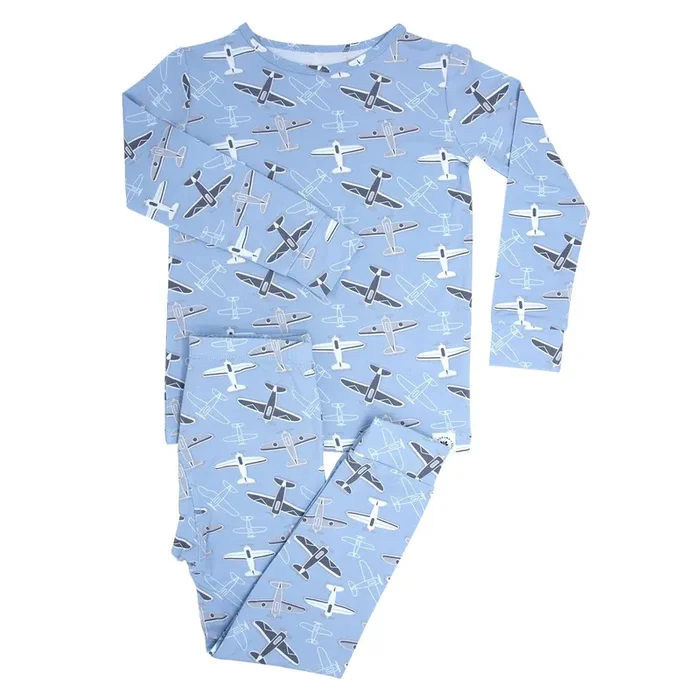 Big Kid Pajama – Blue Aircrafts