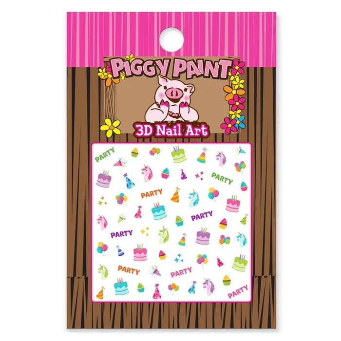Birthday Bash Nail Art Non-Toxic Kids Nail Polish