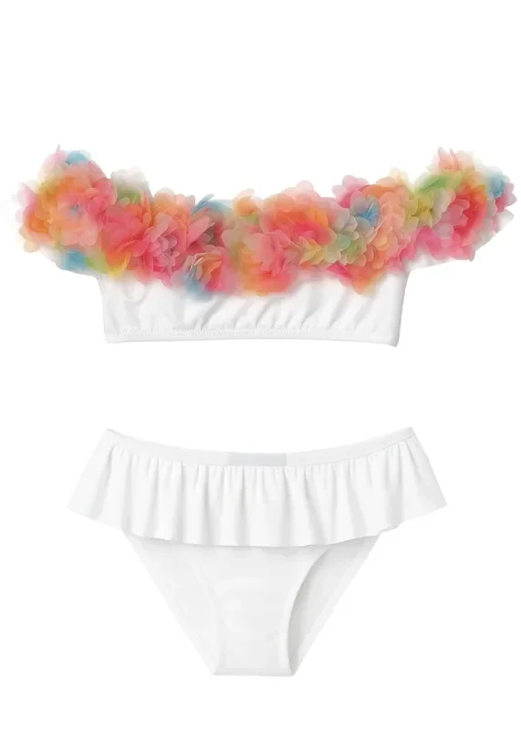 Bloom White Bikini