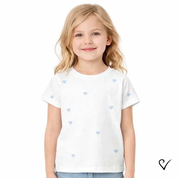 Blue Hearts Tee
