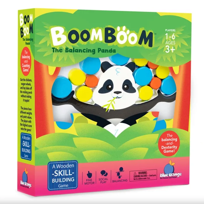 Blue Orange Boom Boom The Balancing Panda Game