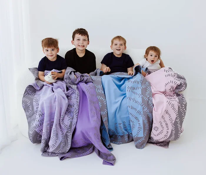 Blue Swaddelini Blanket