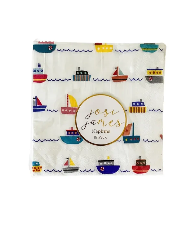Boat Napkins Large (16 Per Set)