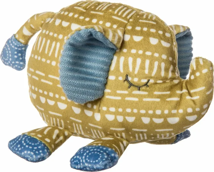 Boho Baby Elephant Rattle 6 “